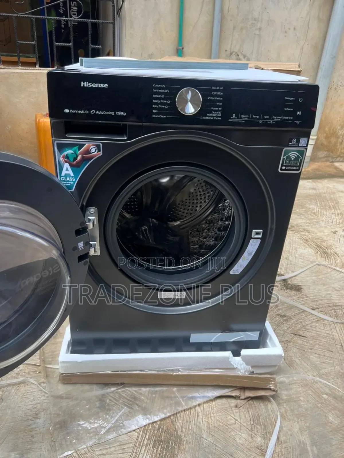 Newly Designed 12kg Hisense Front Load Washing Machine