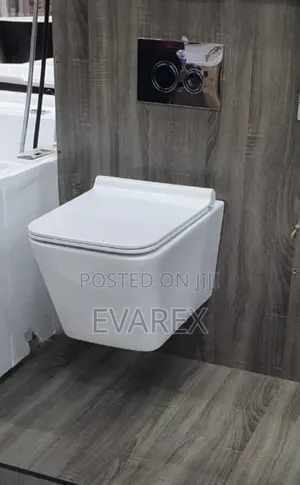 Luxury Concealed Wc, White Square Shape