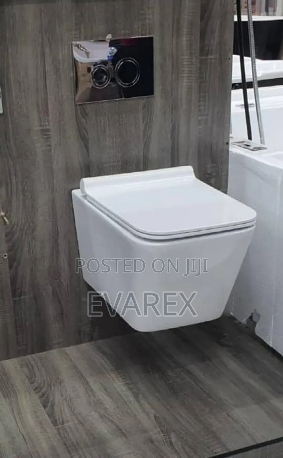 Luxury Concealed Wc, White Square Shape