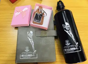 Notepad Bottle Keyholder Set