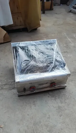 Gas Lava Rock Grill Machine