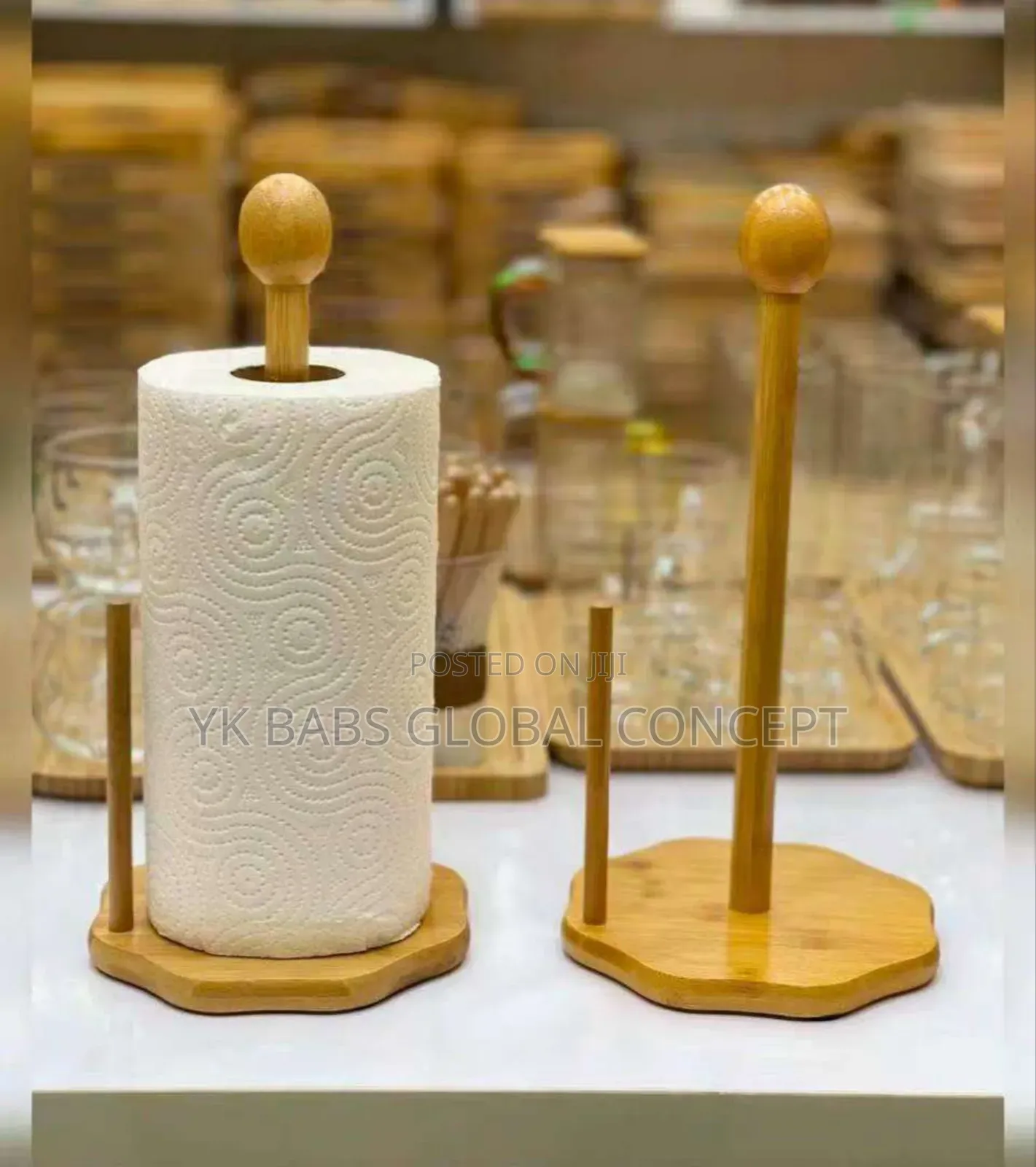 Wooden Tissue Holders