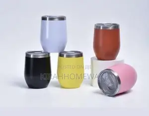 Sublimation Egg Tumbler With Straw ( 500ml)