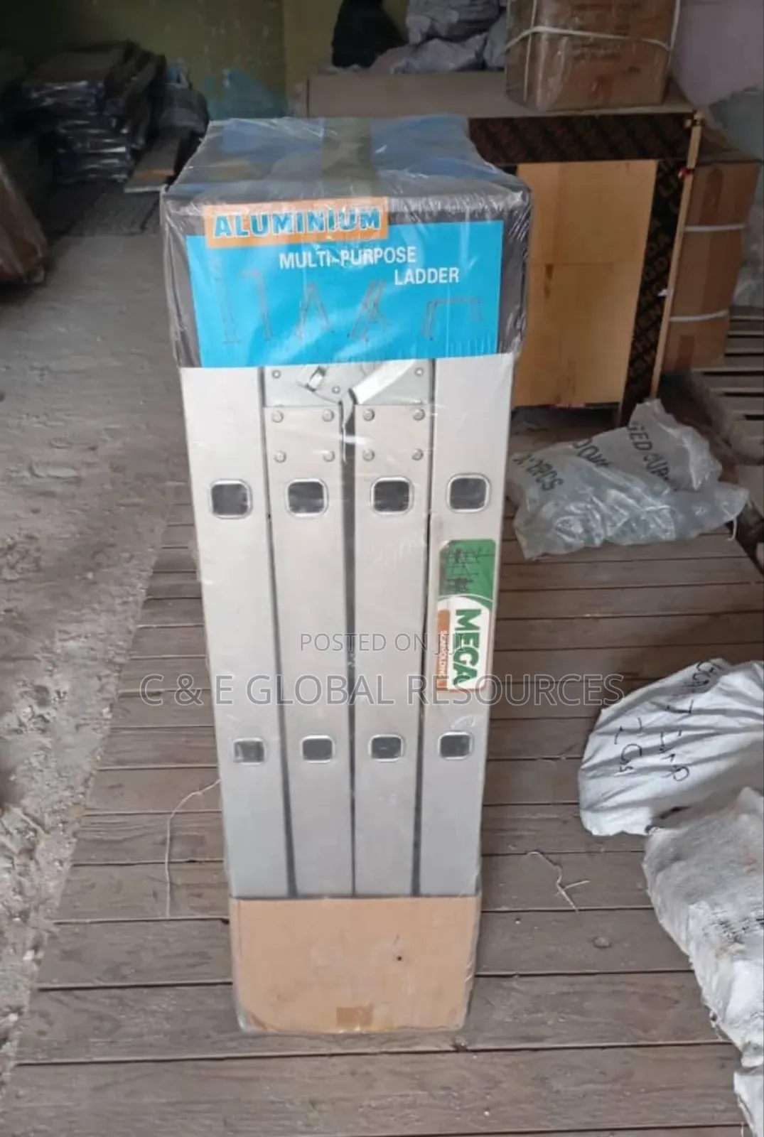4mtrs Foldable Aluminium Multi-Purpose Ladder