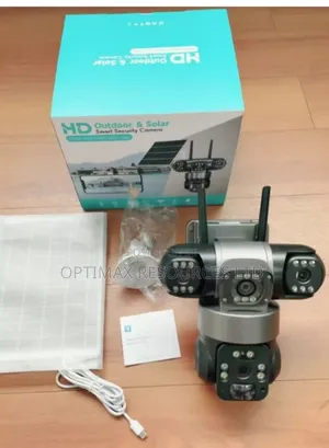 Real 3in1 Lens Solar 4g V380 PTZ Camera