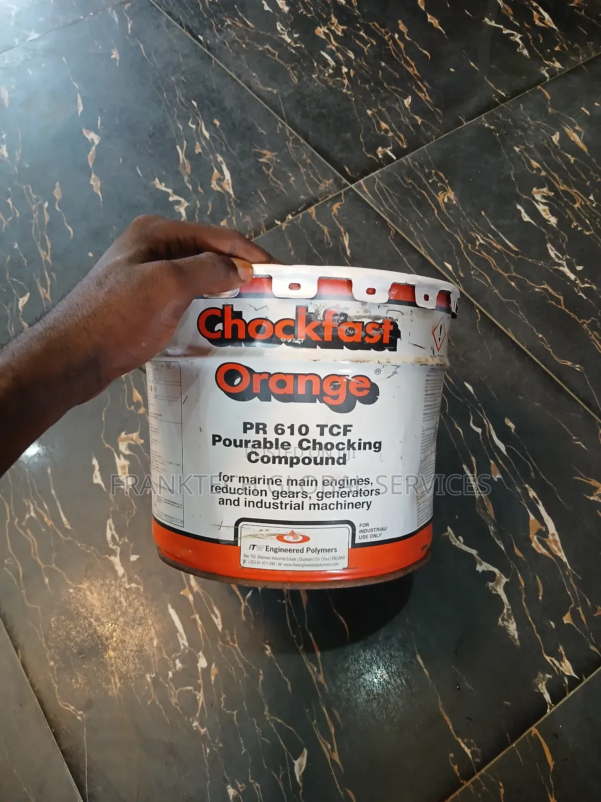 Chockfast Orange Pr Tcf Pourable Chocking Compound