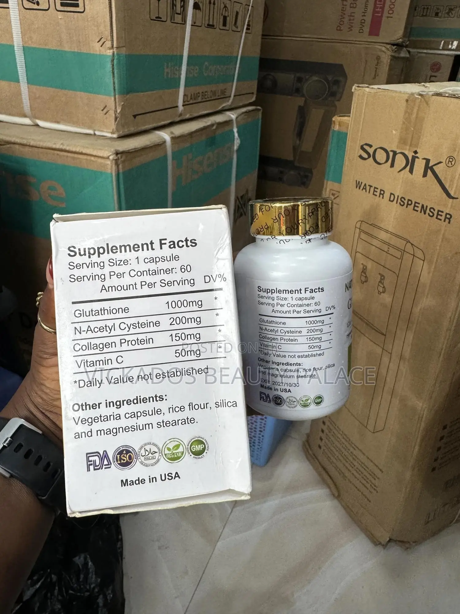 Natures Cure Glutathione 60 Soft Gels