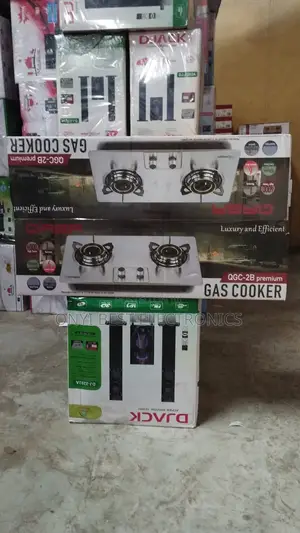 Qasa 2burner Gas Cooker QGC-2b Premium