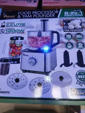 Paloma Food Processor and Yam Pounder 1200wtts