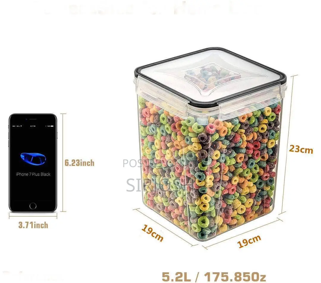 4pcs Airtight Food Storage Container