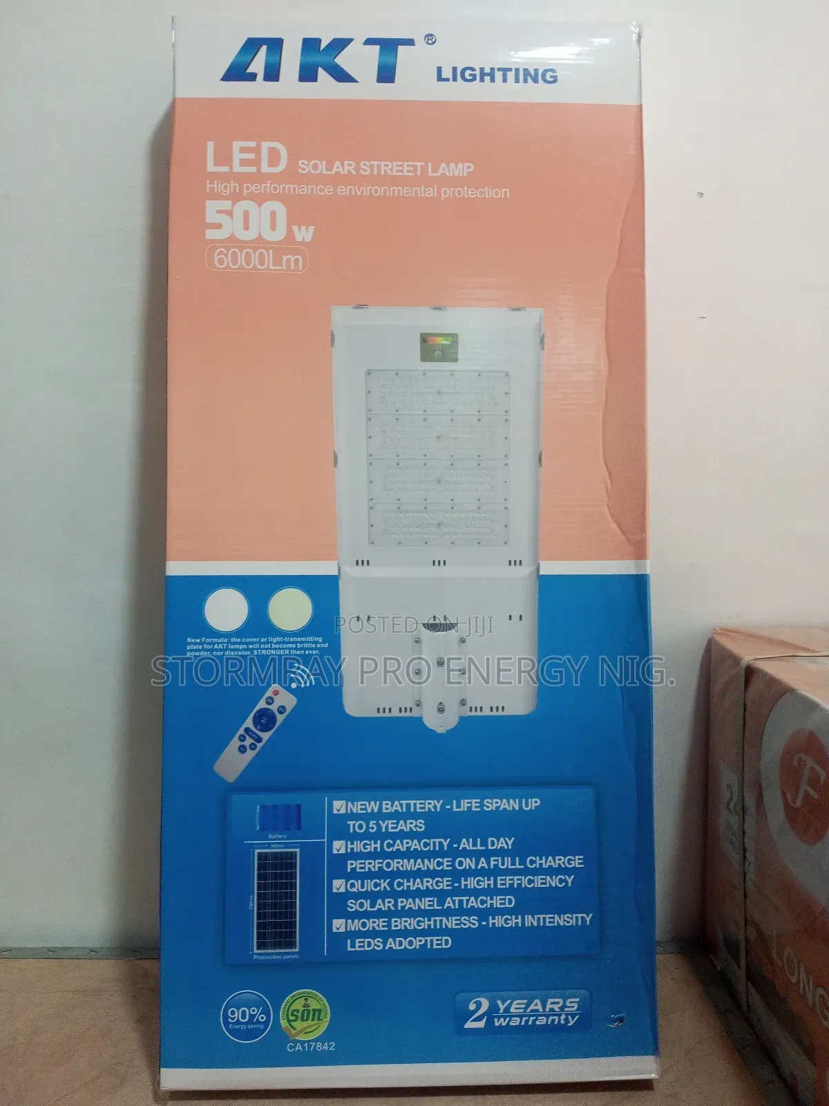 500w Akt Solar Street Lights