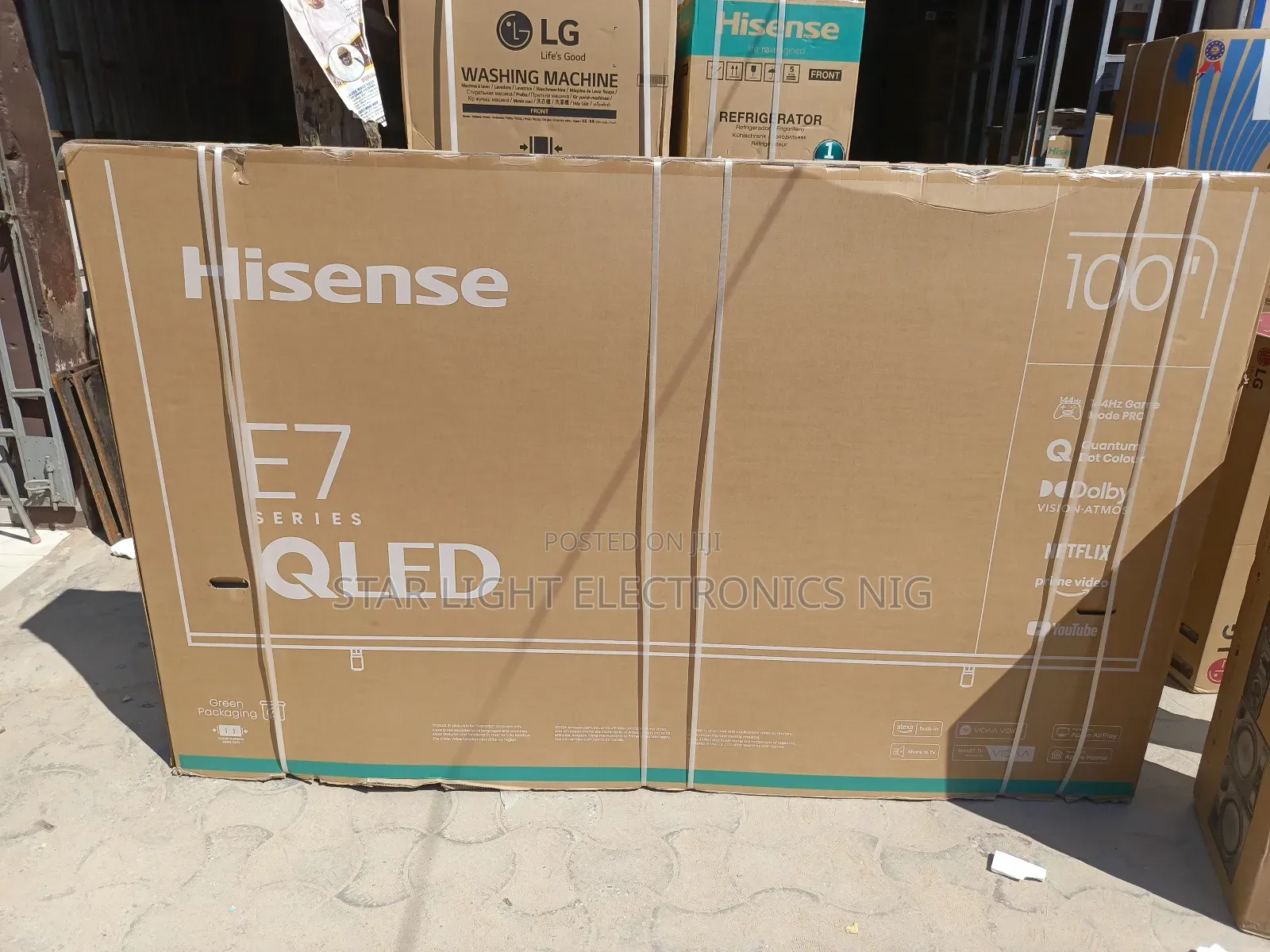 100 Inches E7 Qled Smart Hisense Tv