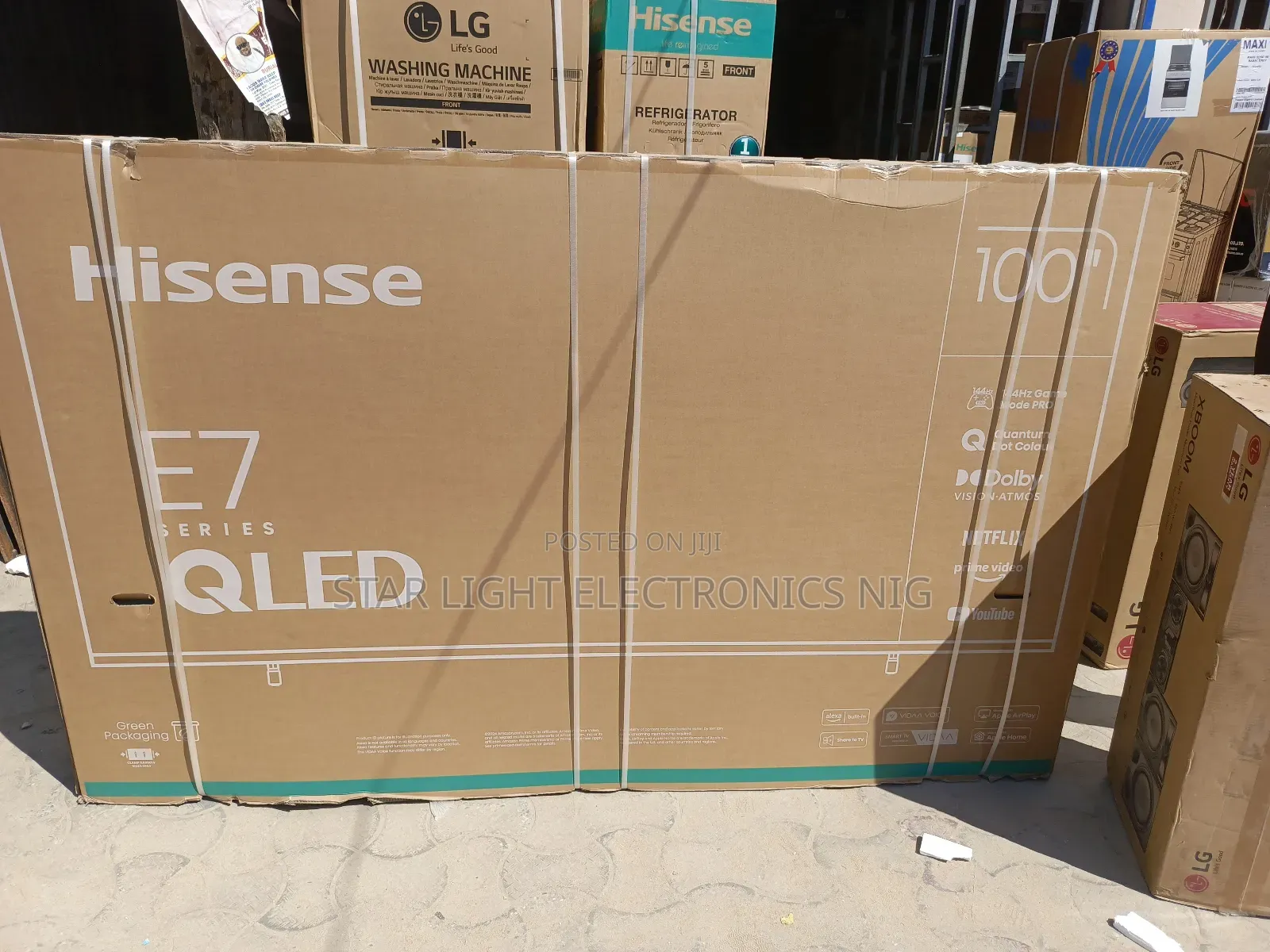 100 Inches E7 Qled Smart Hisense Tv