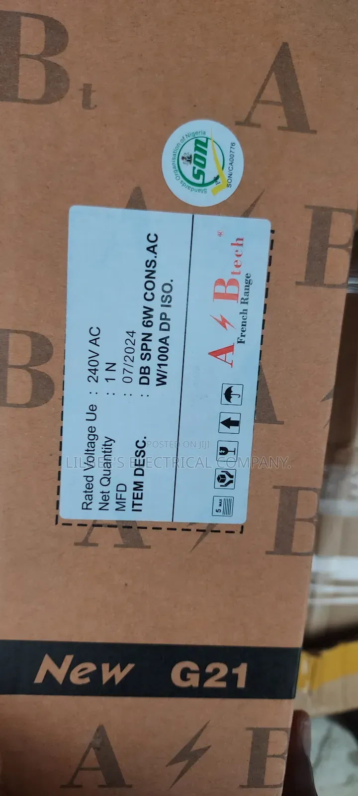 D6 French Range Single Phase Distribution Boards