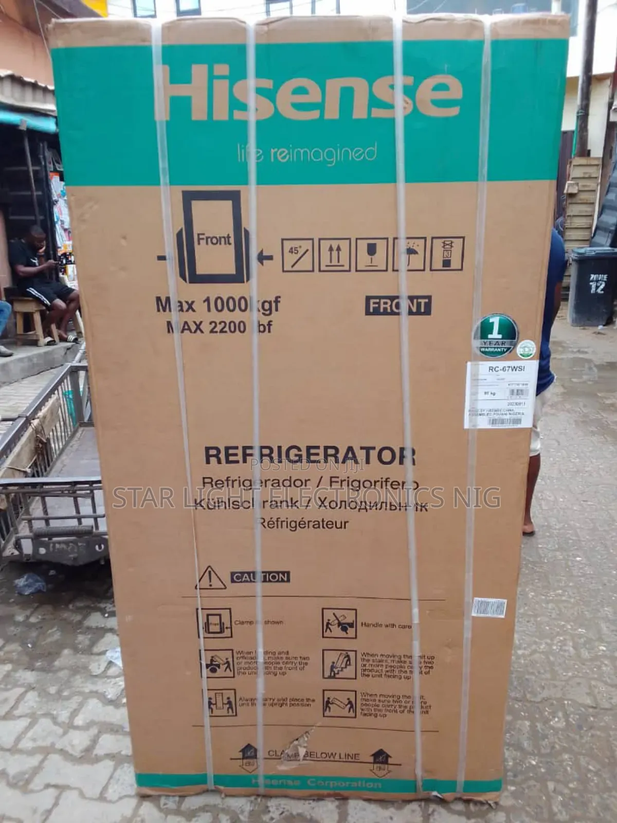 Side by Side Fridge Hisense