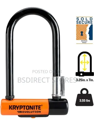 Kryptonite Kryptolok D Lock With 4 Foot Krytoflex Cable