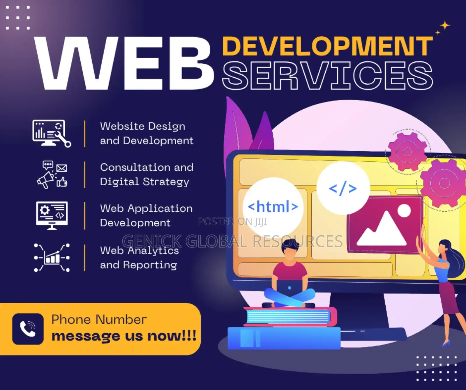 Website Design for Schools, Hospitals Smes