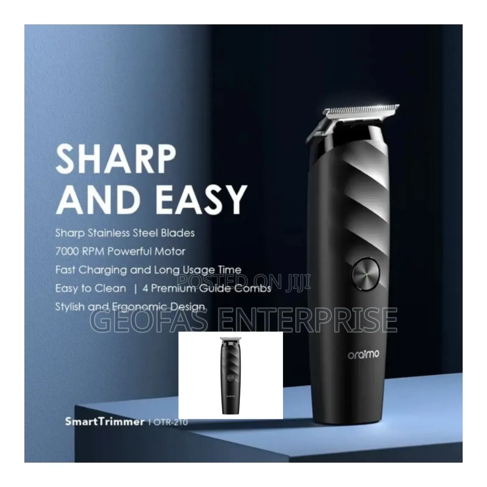 Oraimo Smarttrimmer Home Cordless Powerful Electric Trimmer