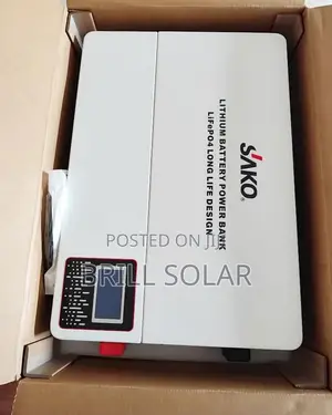 5.12kwh-51.2v Sako Solar Lithium Battery (Li-Wall Series)