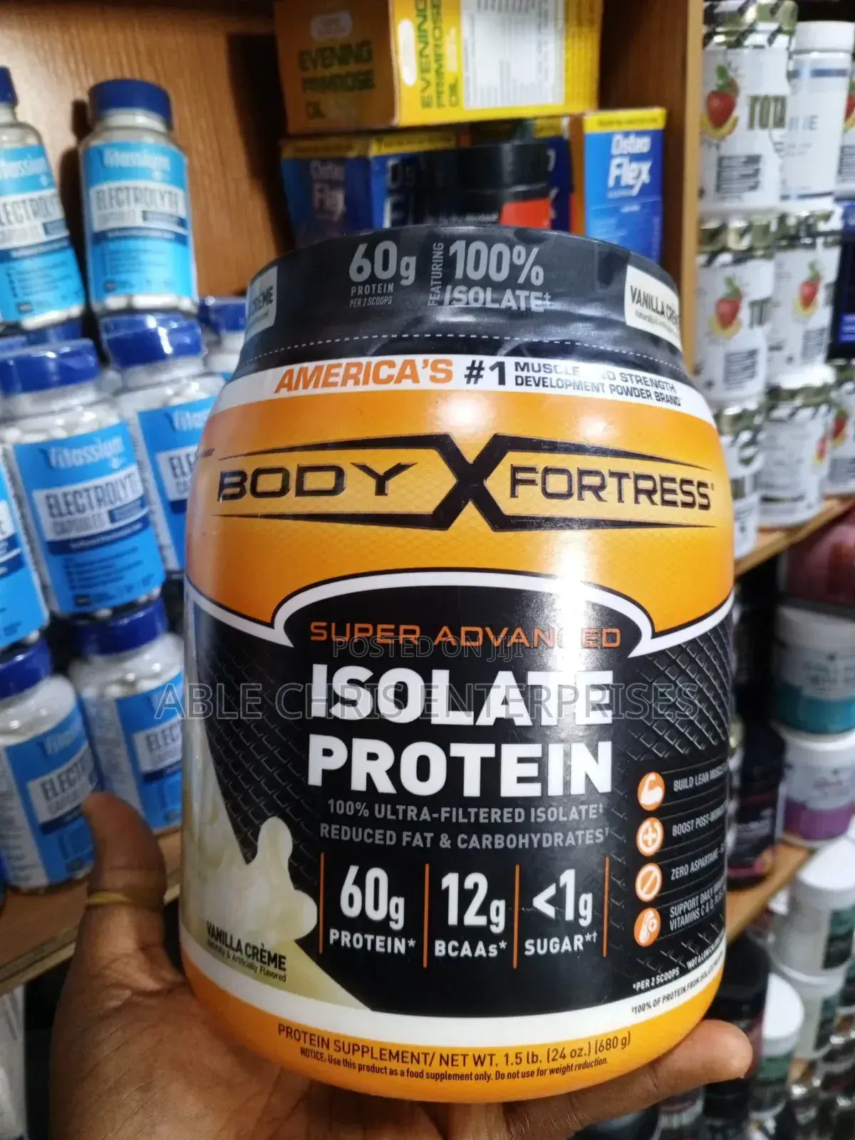 Body Fortress Super Advanced Isolate Protein Powder