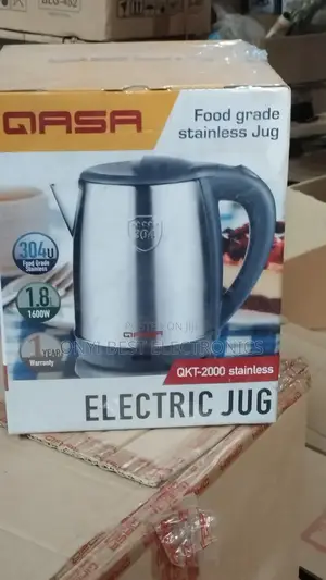 Qasa 1.8l Electric Jug Stainless 1600w QKT-2000
