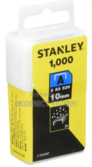 Stanley Tools Tra2 Light-duty Staple 10mm Tra206t Pack 1000