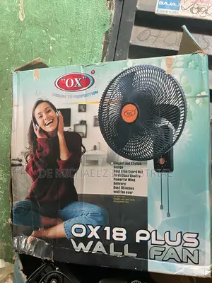 Ox 18 Plus Wall Fan - 18'' Inch