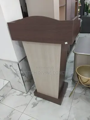 Modern Wooden Pulpit/Podium
