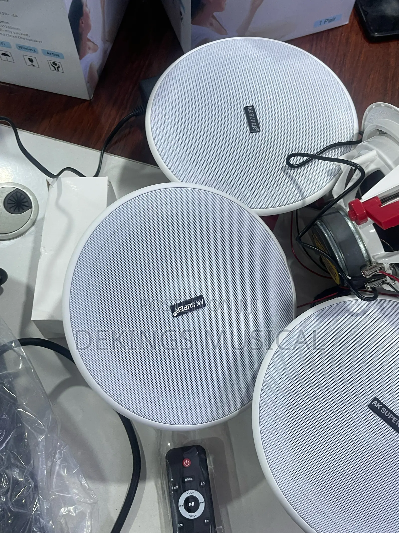 Aksuper 4-in-1 30 Watts Ceiling Bluetooth Pop Speaker