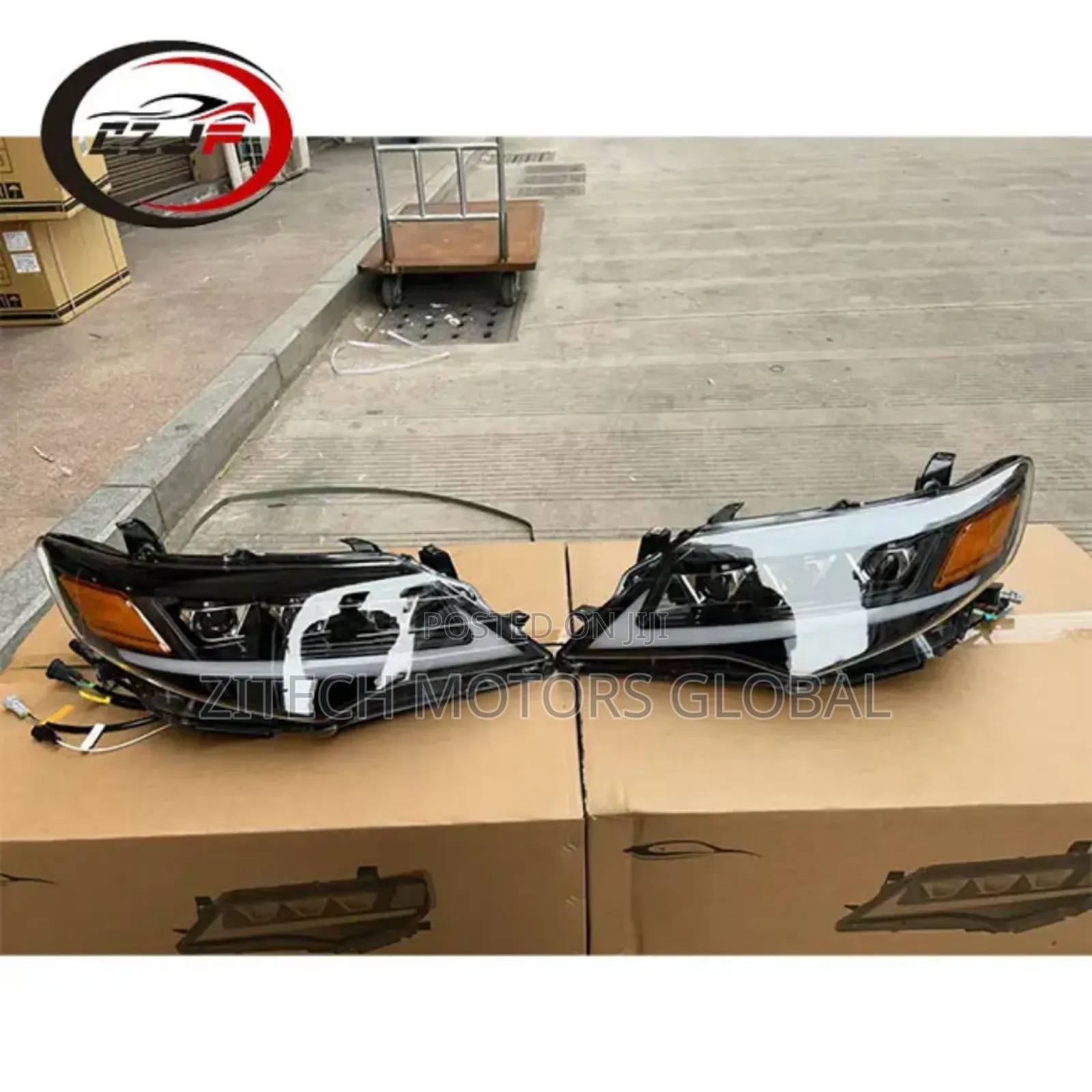 Set Head Light Camry 2012 3touch