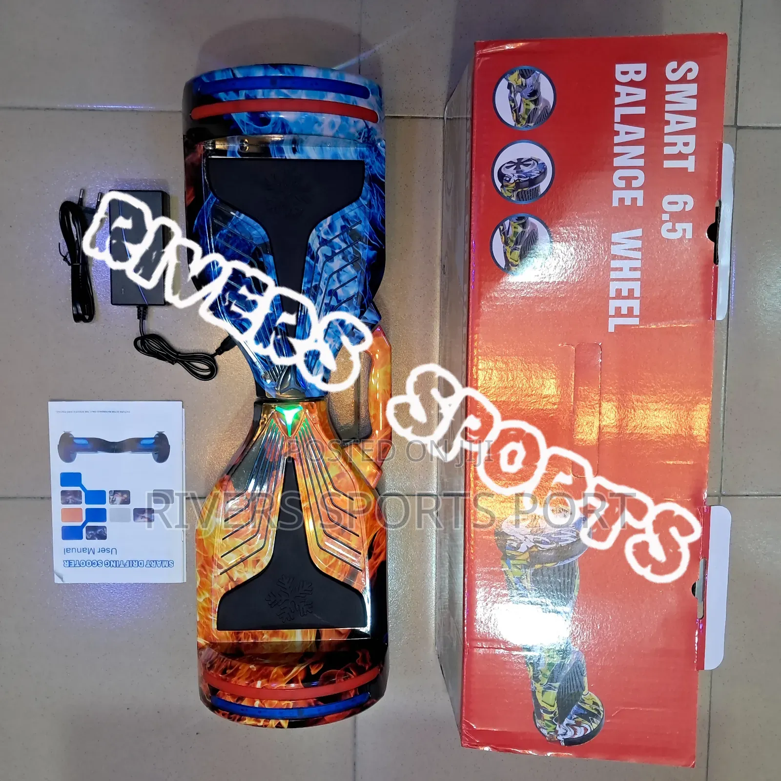 6.5" Balance Wheel Scooter Hover Board With Bluetooth and Speaker