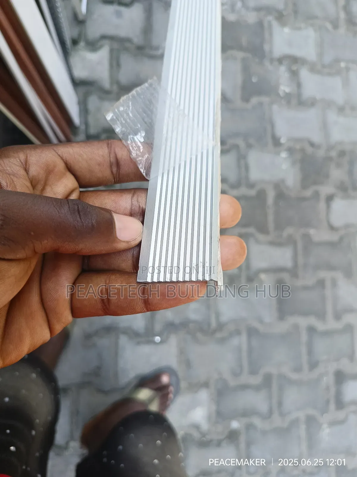 Anti Slip Step Profile After Laying