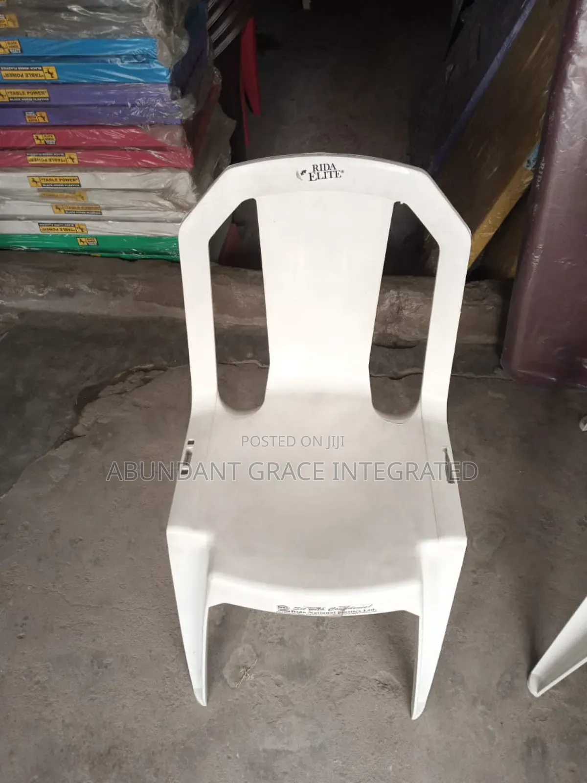 Quality Armless Plastic Chair