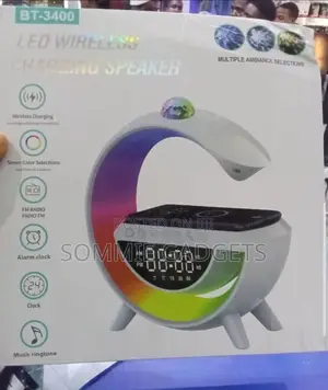 G3400 Led Wireless Charging Speaker(Led Lamp
