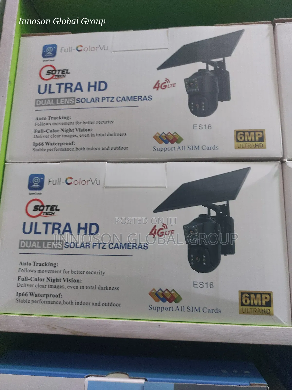 Dual Lens Solar Ptz Camera