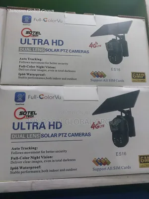Dual Lens Solar Ptz Camera