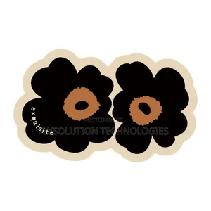 Flower Absorbent Bathroom Mat 40cmby60cm