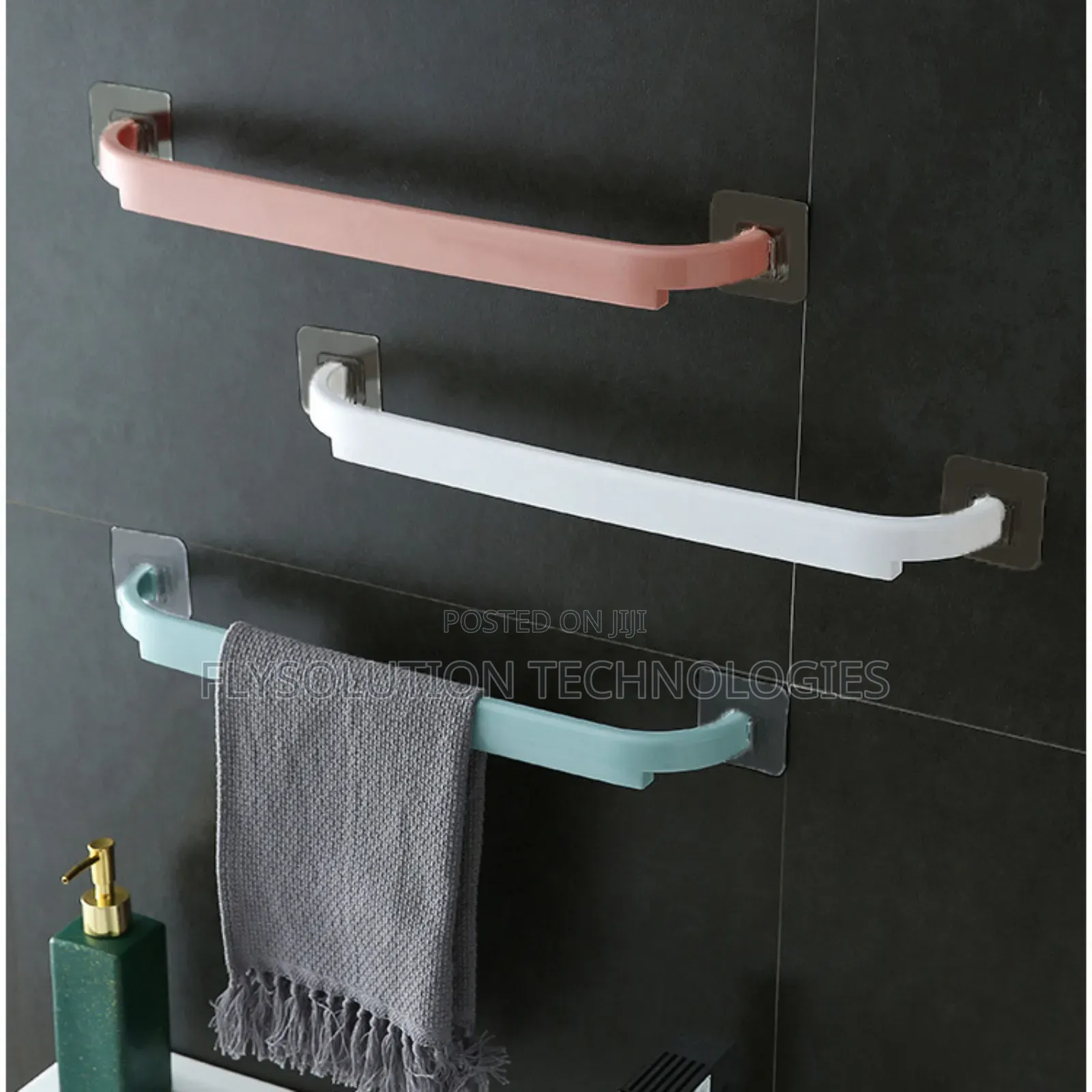 5pcs Adhesive Towel Hanger