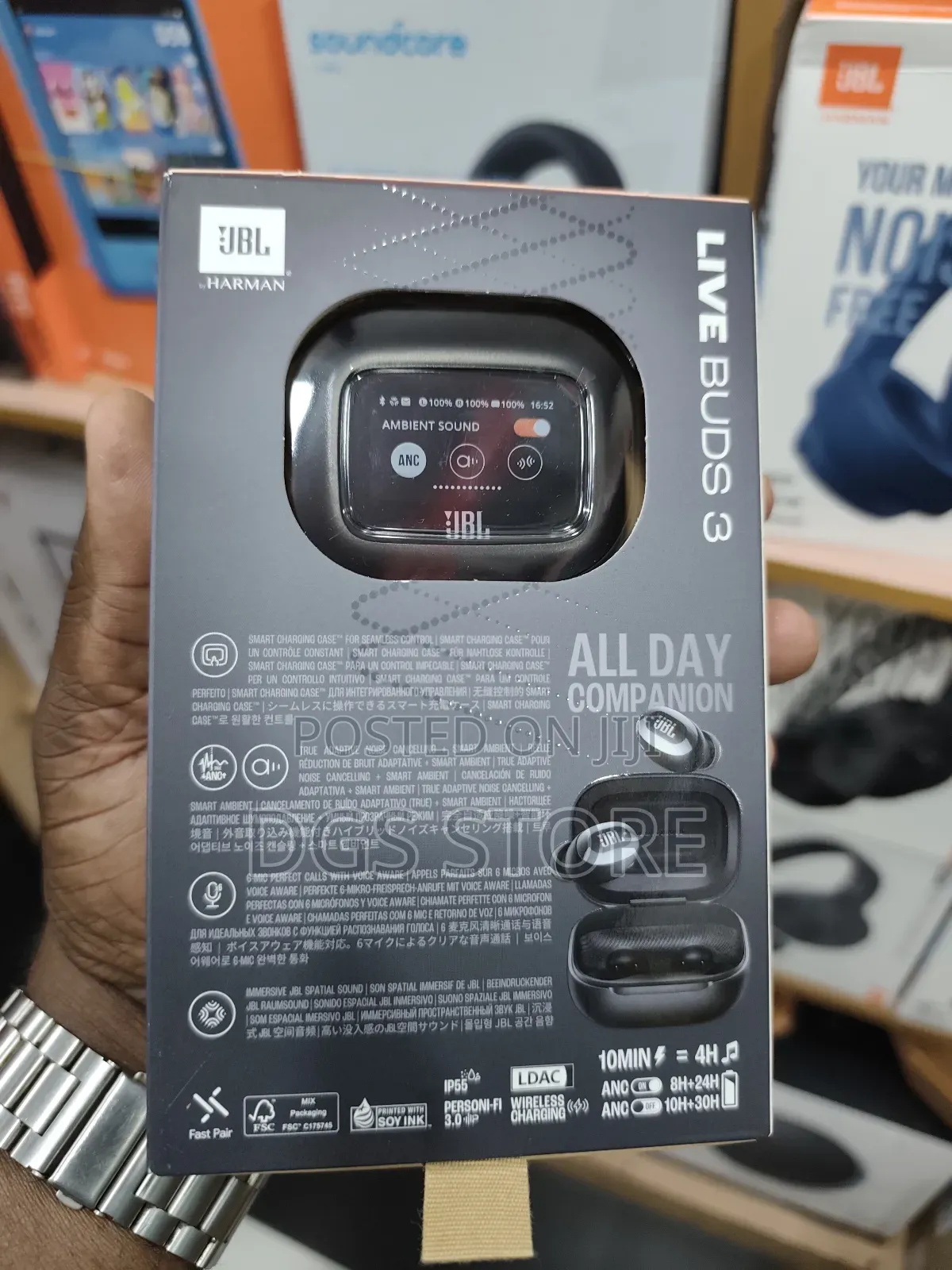 JBL Live Buds 3 Original Bluetooth Earbuds