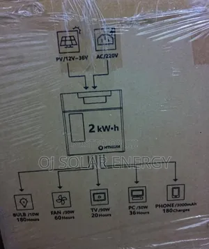Hithiumhero 2000kwh Solar System /Generator