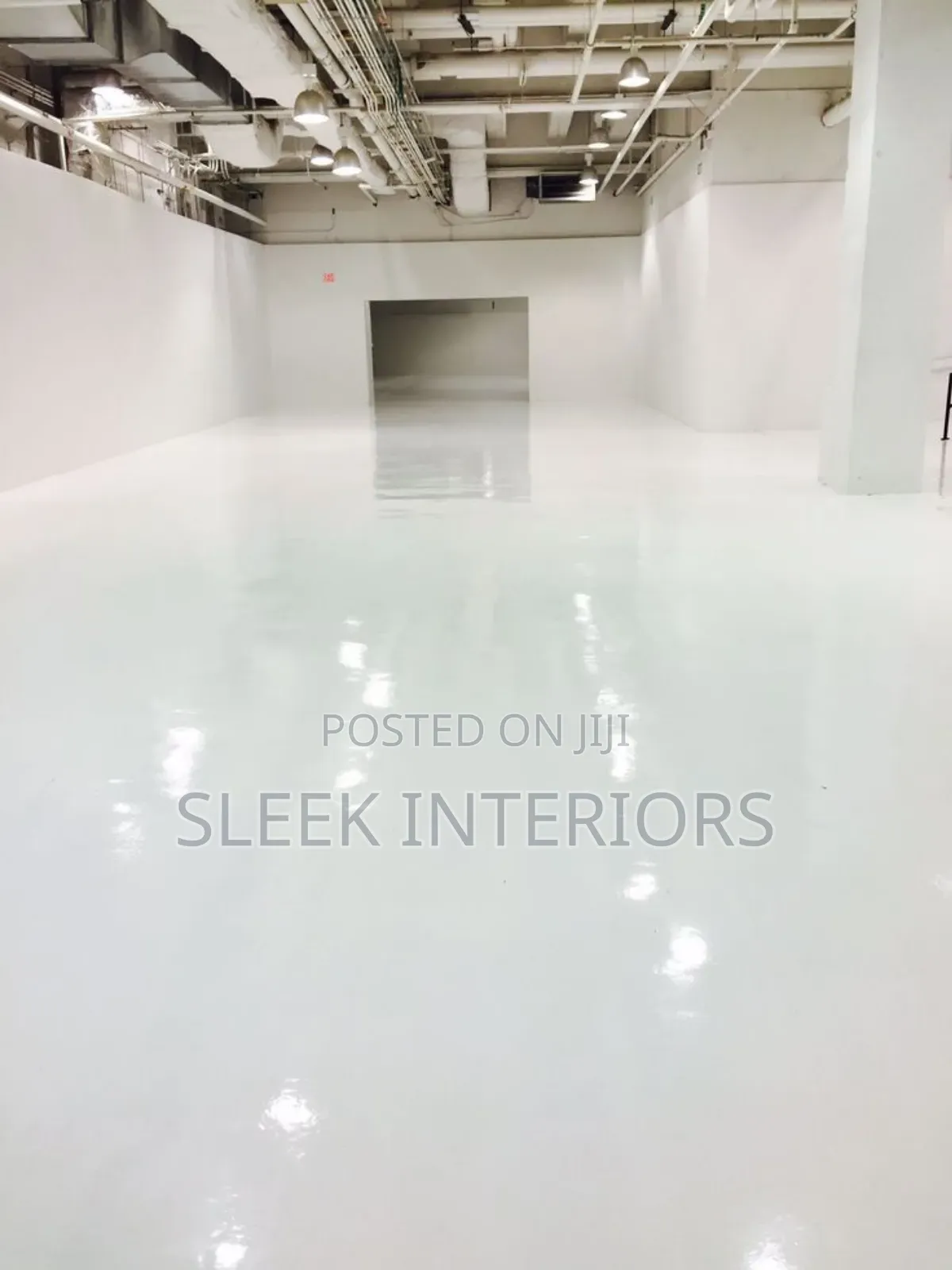 White Luxury Epoxy Floor