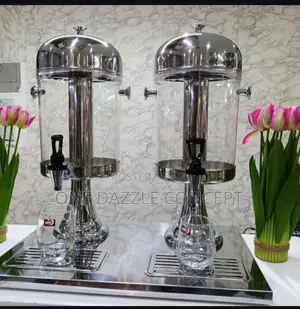16l Stainless Beverage Double Dispenser