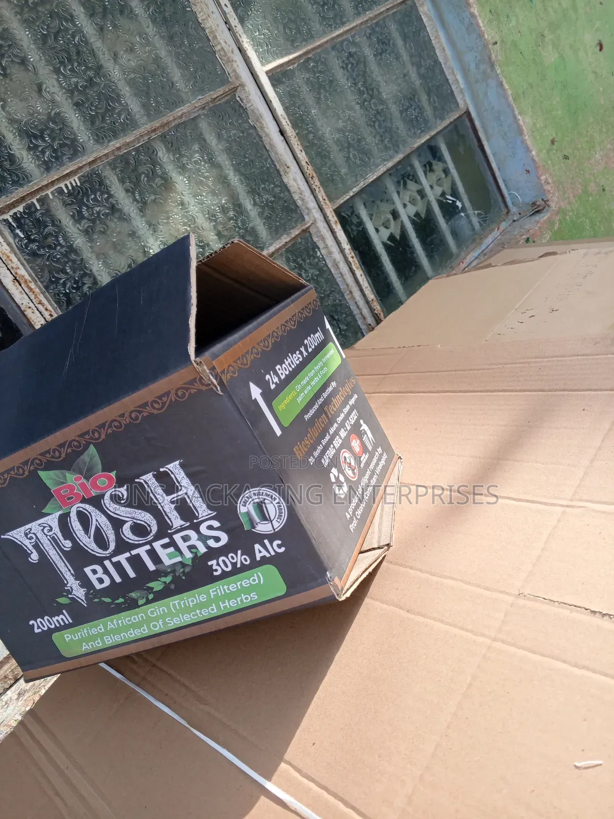 Bitters Carton Box