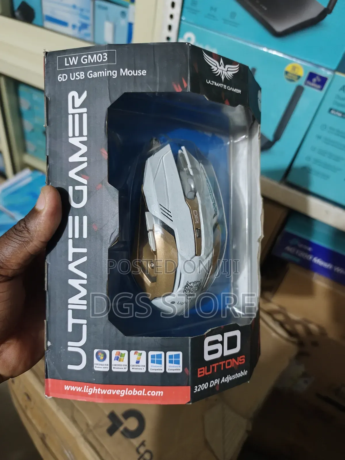 Ultimate Gamer Lw Gm03 6d Usb Gaming Mouse