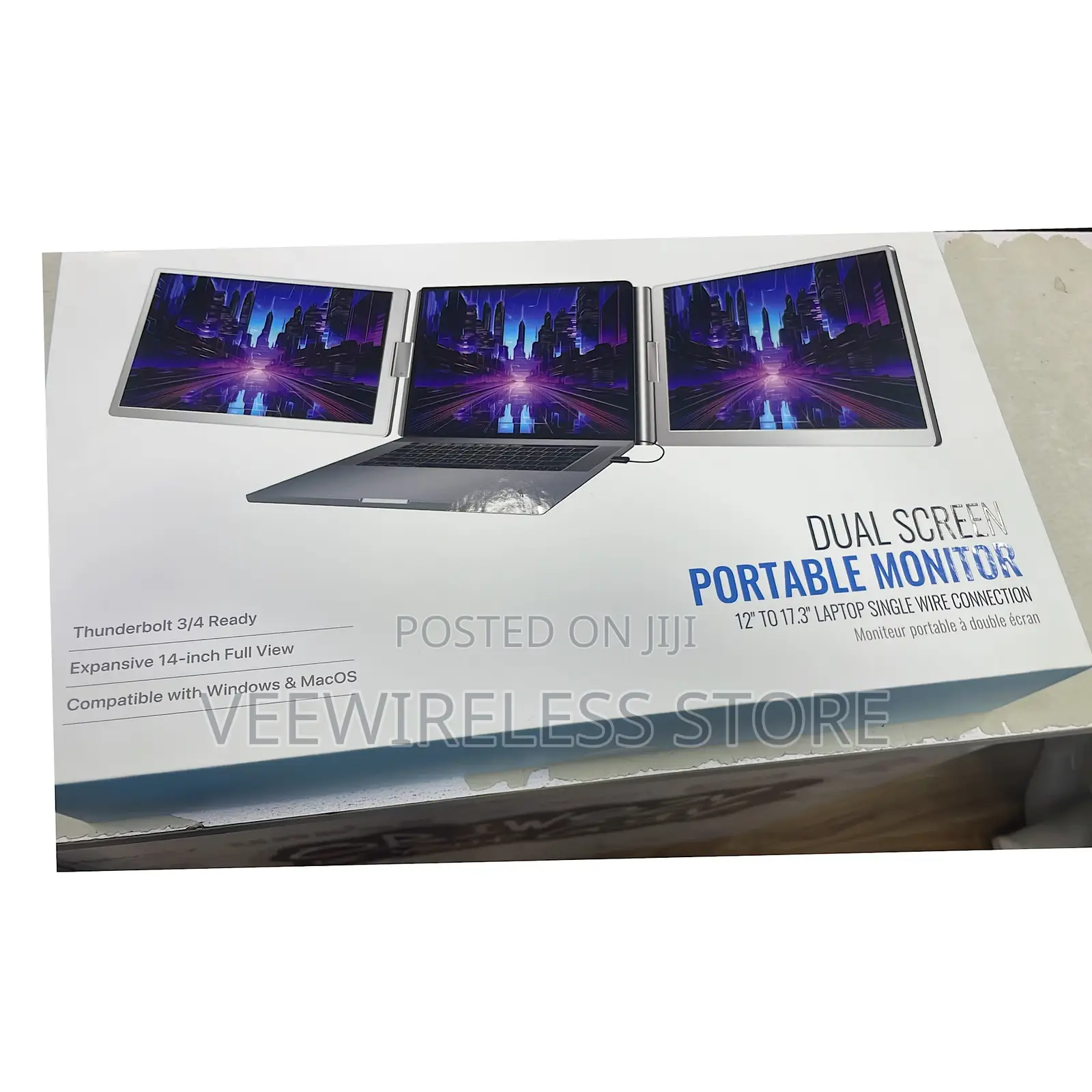 Powerology Dual Screen Laptop Extender