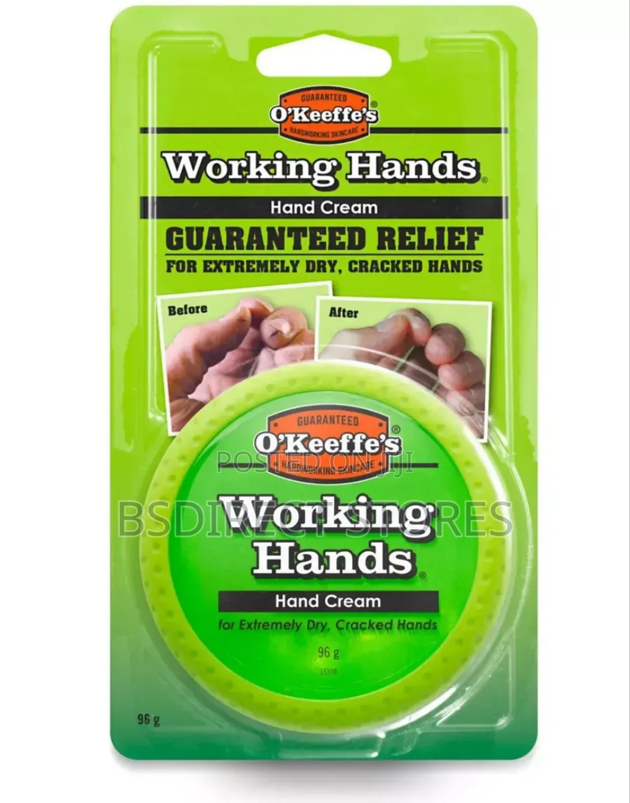 Okeeffe's Working Hands Cream 96g for Dry Cracked Hands