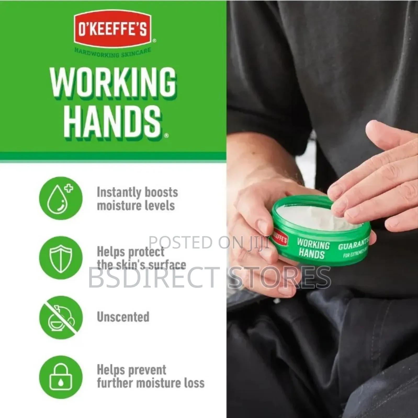 Okeeffe's Working Hands Cream 96g for Dry Cracked Hands
