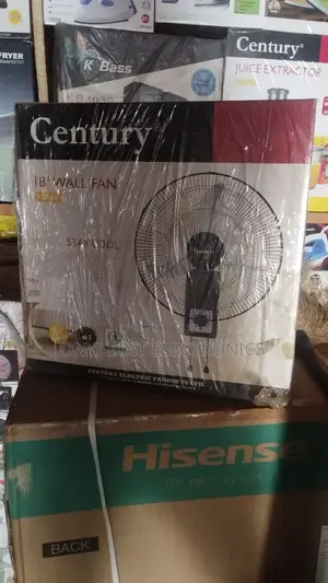 Century Heavy Breeze Wall Fan 18" Inches