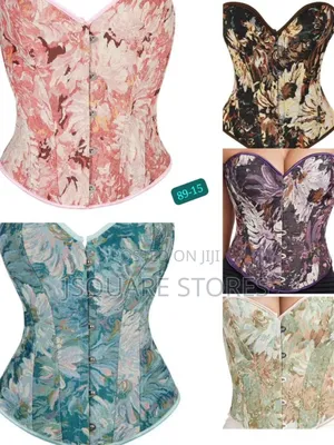 Luxury Multiple Coloured Corset Tops