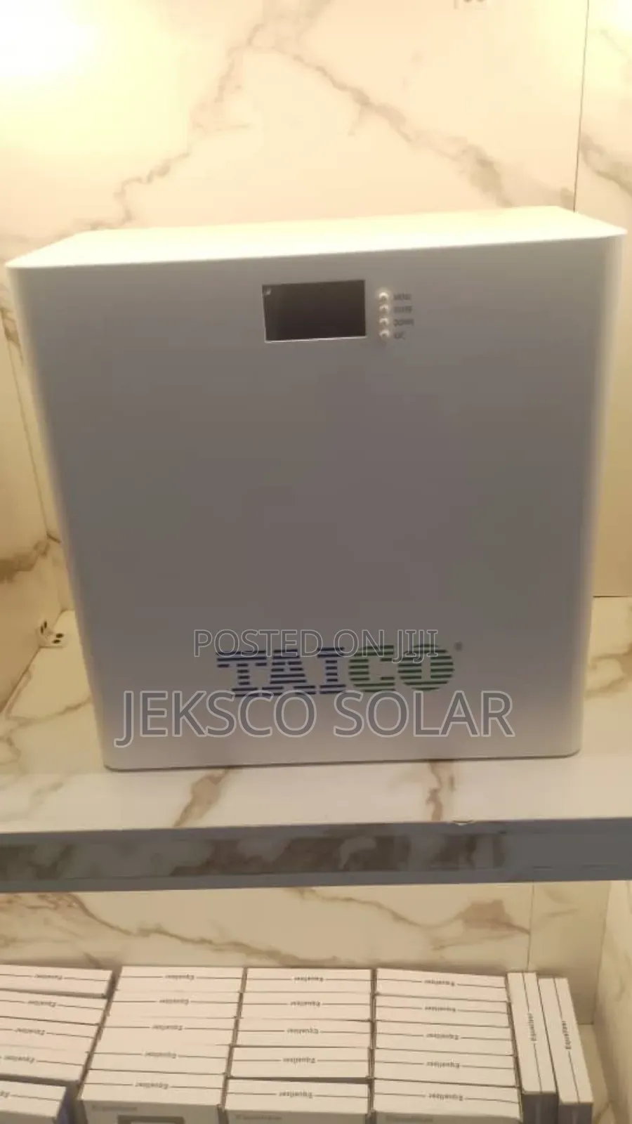 5kw, 24v Taico Solar Lithium Battery.